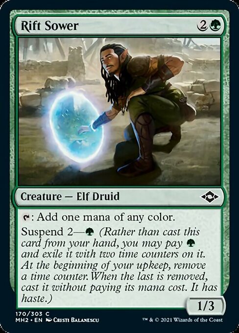 Rift Sower (Modern Horizons 2) Medium Play Foil