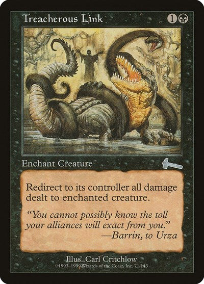 Treacherous Link (Urza's Legacy) Near Mint Foil