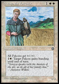Soraya the Falconer (Homelands) Near Mint