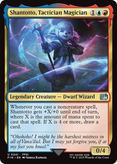 Shantotto, Tactician Magician (Universes Beyond: FINAL FANTASY) Near Mint Foil