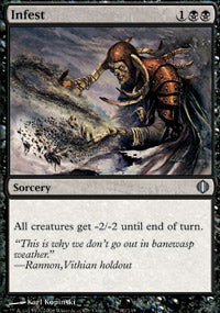 Infest (Shards of Alara) Medium Play Foil