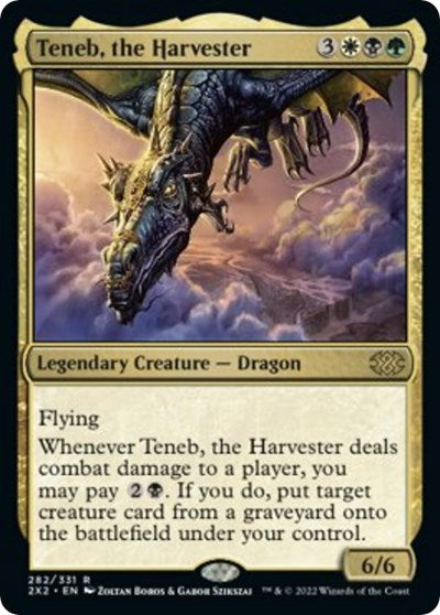 Teneb, the Harvester (Double Masters 2022) Light Play