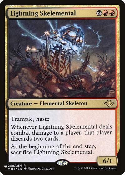 Lightning Skelemental (The List) Light Play