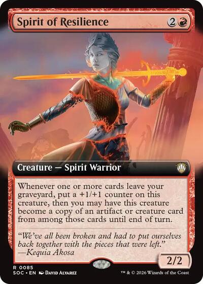 Spirit of Resilience  Extended Art|8|0|0.00