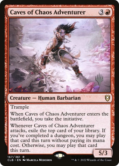 Caves of Chaos Adventurer (Promo Pack: The Lost Caverns of Ixalan) Light Play Foil