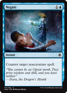 Negate (Conspiracy: Take the Crown) Medium Play Foil