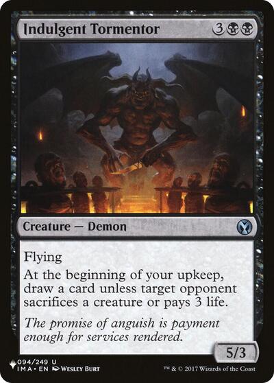 Indulgent Tormentor (The List) Near Mint
