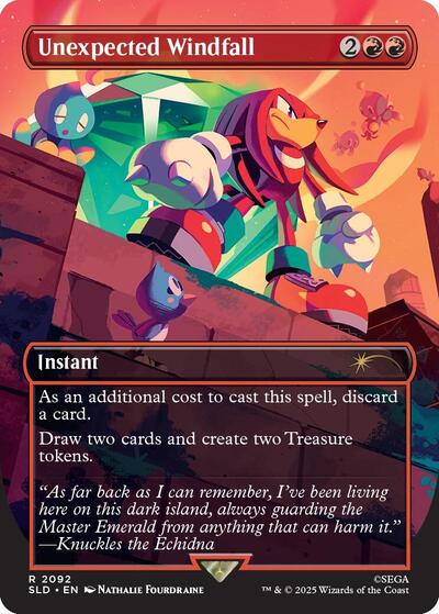 Unexpected Windfall (2092) (Secret Lair) Near Mint