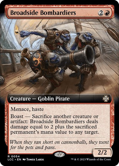 Broadside Bombardiers (Extended Art) (Commander: The Lost Caverns of Ixalan) Near Mint