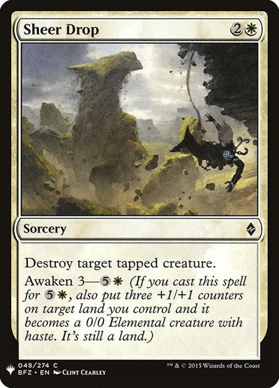 Sheer Drop (Mystery Booster) Near Mint