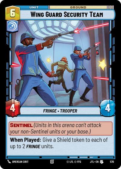 Wing Guard Security Team (Foil) (Jump to Lightspeed) Near Mint Foil