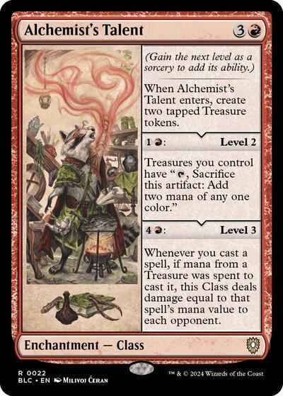 Alchemist's Talent (Commander: Bloomburrow) Near Mint