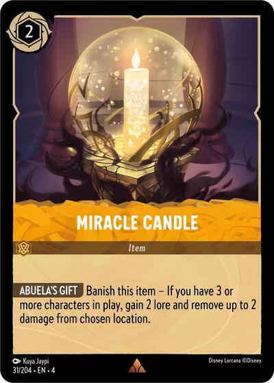 Miracle Candle (Ursula's Return) Near Mint