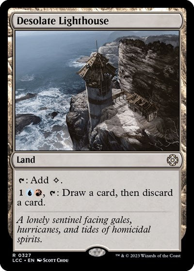 Desolate Lighthouse (Commander: The Lost Caverns of Ixalan) Light Play