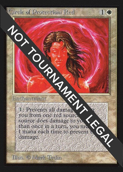 Circle of Protection: Red (IE) (International Edition) Near Mint