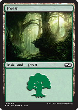 Forest (269) (Magic 2015 Core Set) Light Play