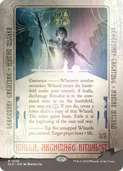 Inalla, Archmage Ritualist (Rainbow Foil) (Secret Lair) Near Mint Foil