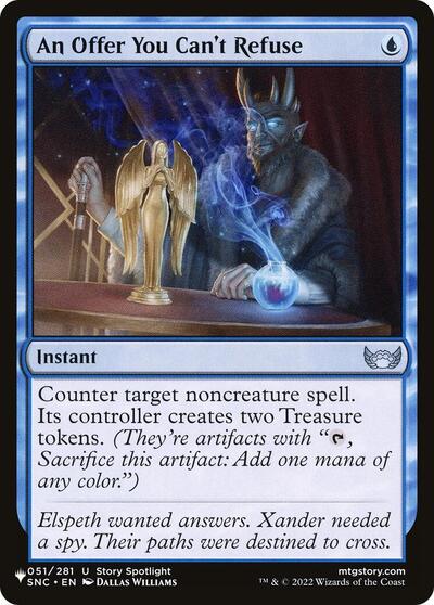 An Offer You Can't Refuse (The List) Light Play
