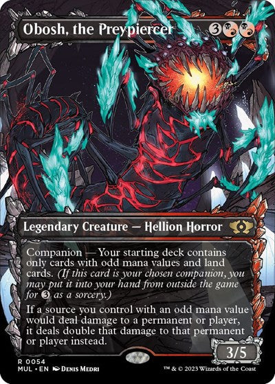 Obosh, the Preypiercer (March of the Machine: Multiverse Legends) Light Play Foil