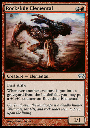 Rockslide Elemental (Planechase) Medium Play