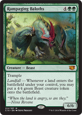 Rampaging Baloths (Commander 2014 Edition) Medium Play