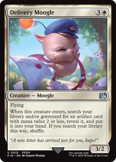 Delivery Moogle (Universes Beyond: FINAL FANTASY) Near Mint