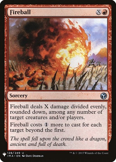 Fireball (Mystery Booster) Near Mint
