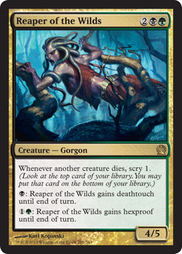 Reaper of the Wilds (Theros) Light Play Foil