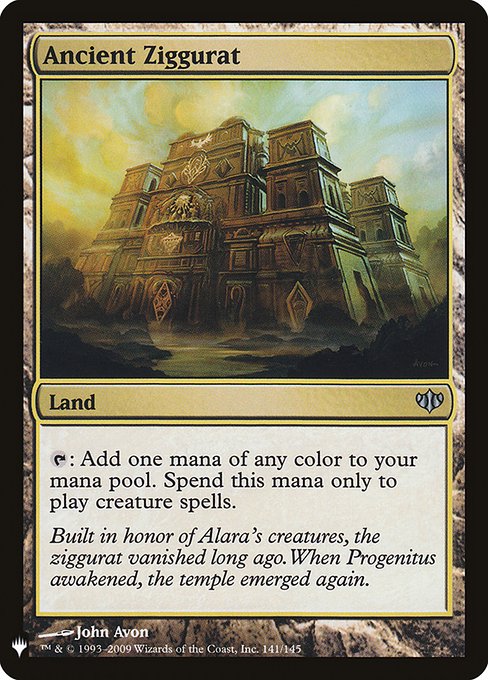 Ancient Ziggurat (Mystery Booster) Light Play