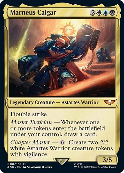 Marneus Calgar (Surge Foil) (Universes Beyond: Warhammer 40K) Light Play Foil