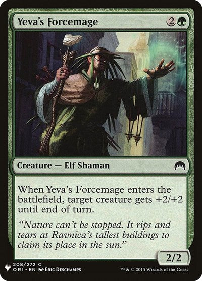 Yeva's Forcemage (Mystery Booster) Light Play