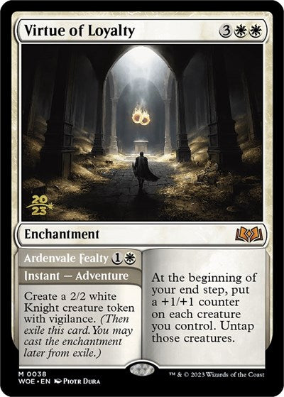 Virtue of Loyalty (Promos: Prerelease Cards) Light Play Foil