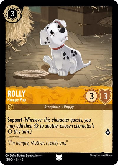 Rolly - Hungry Pup (Into the Inklands) Near Mint