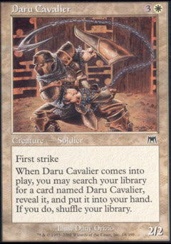 Daru Cavalier (Onslaught) Medium Play Foil