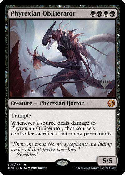 Phyrexian Obliterator (Promo Pack: Phyrexia: All Will Be One) Near Mint