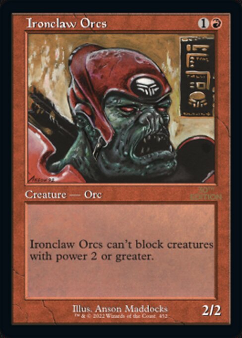 Ironclaw Orcs  Retro Frame|1|0|0.00