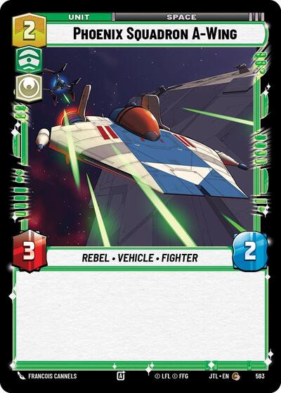 Phoenix Squadron A-Wing (Foil) (Jump to Lightspeed) Near Mint Foil