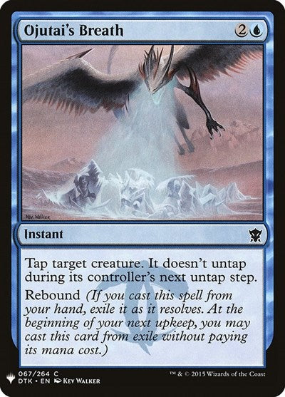 Ojutai's Breath (Mystery Booster) Near Mint