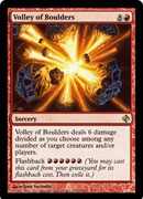 Volley of Boulders (Duel Decks: Venser vs Koth) Light Play