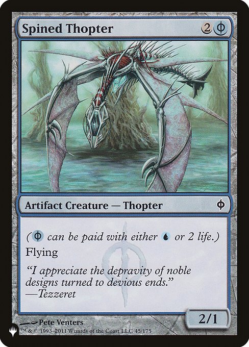 Spined Thopter (The List) Near Mint