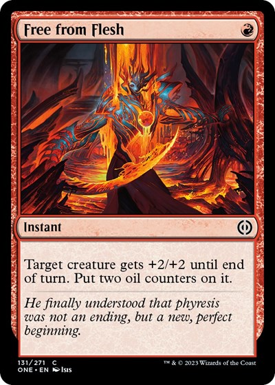 Free from Flesh (Phyrexia: All Will Be One) Medium Play