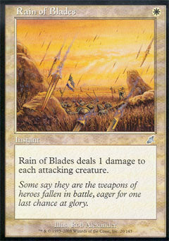 Rain of Blades (Scourge) Light Play