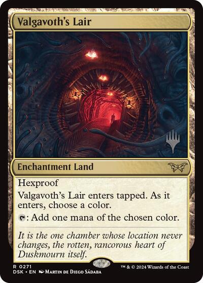Valgavoth's Lair (Promo Pack: Duskmourn: House of Horror) Near Mint