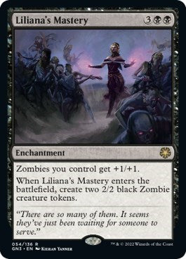 Liliana's Mastery (Magic Game Night: Free-For-All) Light Play