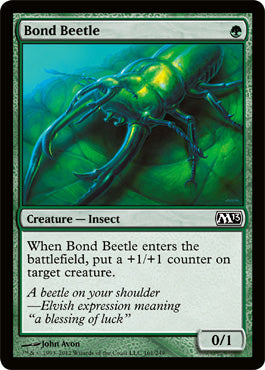 Bond Beetle (Magic 2013 Core Set) Light Play Foil