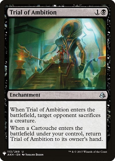 Trial of Ambition (Mystery Booster) Near Mint