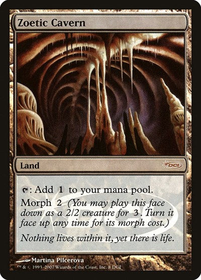 Zoetic Cavern (Promos: WPN and Gateway) Medium Play Foil