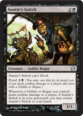 Auntie's Snitch (Modern Masters) Medium Play Foil
