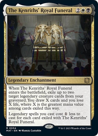 The Kenriths' Royal Funeral (March of the Machine: The Aftermath) Near Mint