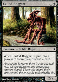 Exiled Boggart (Lorwyn) Light Play